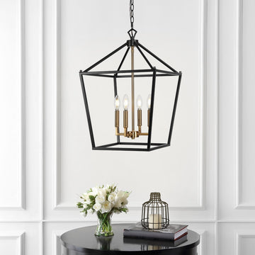 Pagoda Lantern Metal LED Pendant
